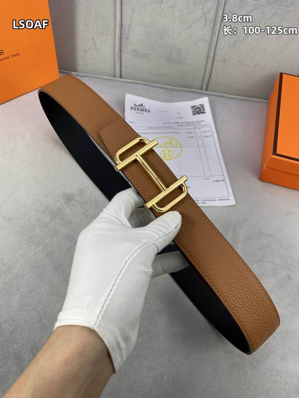 Hermes  belt 38mmX100-125cm 8L72
